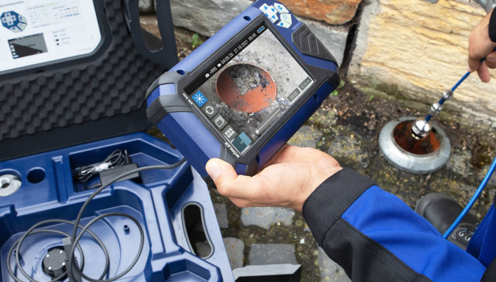 Inspección tuberías con Camara